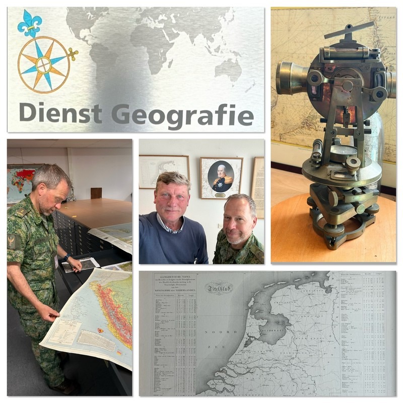 Op bezoek bij de Dienst Geografie van Defensie