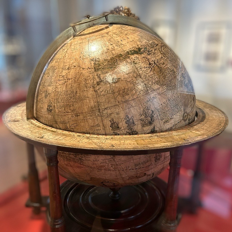 Juweeltje van een globe uit 1608 in Zutphen
